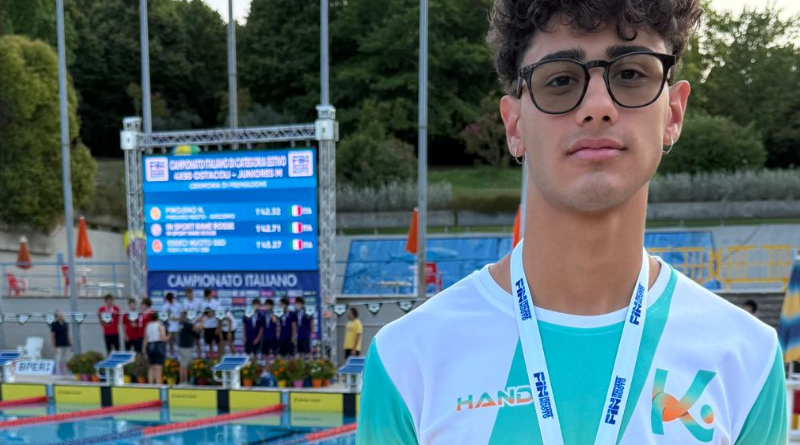 Lamezia sul podio nazionale: Gabriele Mascaro medaglia d’argento ai Campionati Italiani di Lifesaving