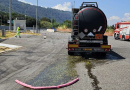 Emergenza sulla A2: perdita di acido cloridrico da un’autocisterna nel vibonese, scatta il piano NBCR