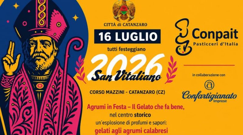 Conpait alla Festa di San Vitaliano: a Catanzaro due giorni di gusto, tradizione e solidarietà con la Don Dino Piraino