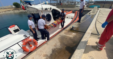 Drammatica caduta sulla scogliera di Copanello: salvata via mare dalla Guardia Costiera
