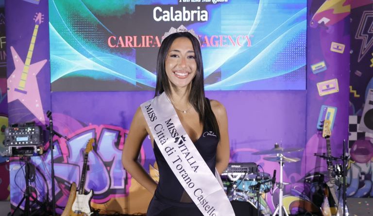 Miss Italia Calabria: a Torano Castello trionfa la bellezza di Alessandra Romano