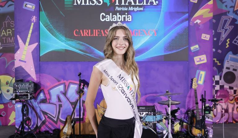 Miss Italia Calabria 2026: Sofia Mancuso trionfa a Diamante e vola alle prefinali nazionali