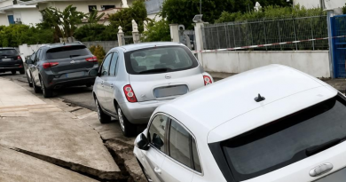 Maltempo sul Tirreno cosentino: notte di paura a San Lucido, cede il lungomare