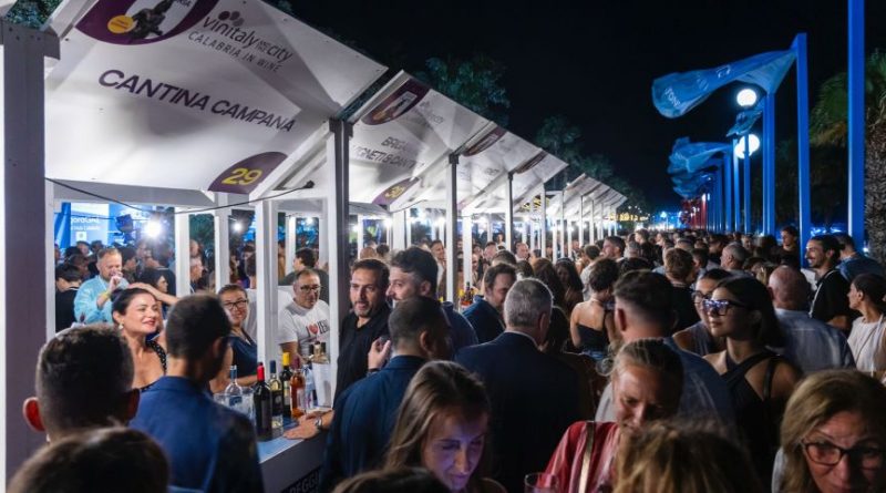 Vinitaly and the City conquista Reggio Calabria: 60mila presenze e 50mila degustazioni per la prima edizione