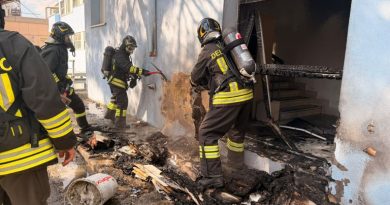 Crotone paura nel pomeriggio al “San Giovanni di Dio”: fiamme all’esterno dell’ospedale, fumo nei reparti