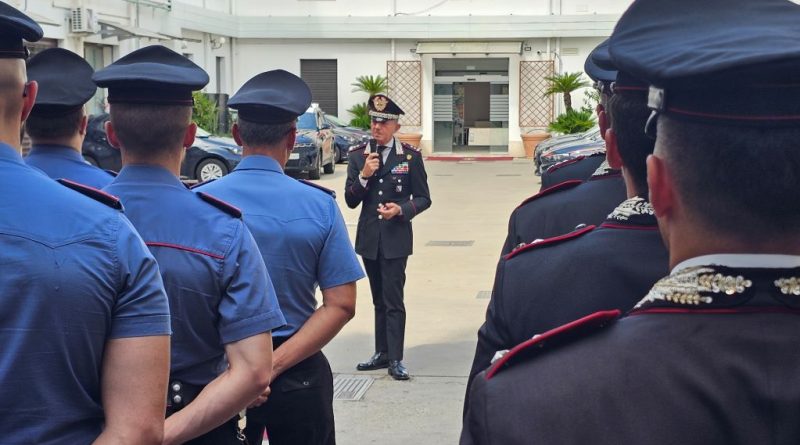 Il Generale Riccardo Sciuto saluta la Calabria: visita di commiato al Comando Provinciale prima del trasferimento a Roma