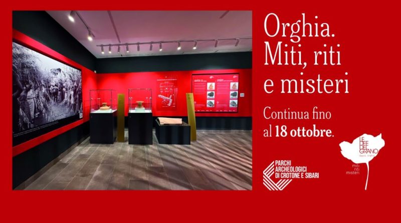 Il successo di “Orghia” proroga la mostra al Museo della Sibaritide fino al 18 ottobre