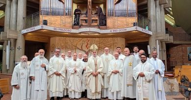 Rende, la famiglia francescana della Calabria si ritrova per l’ VIII° Centenario del Transito