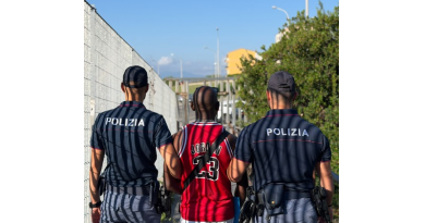 Sicurezza a Catanzaro: straniero irregolare e pericoloso fermato dopo la scarcerazione e trasferito al Cpr di Potenza