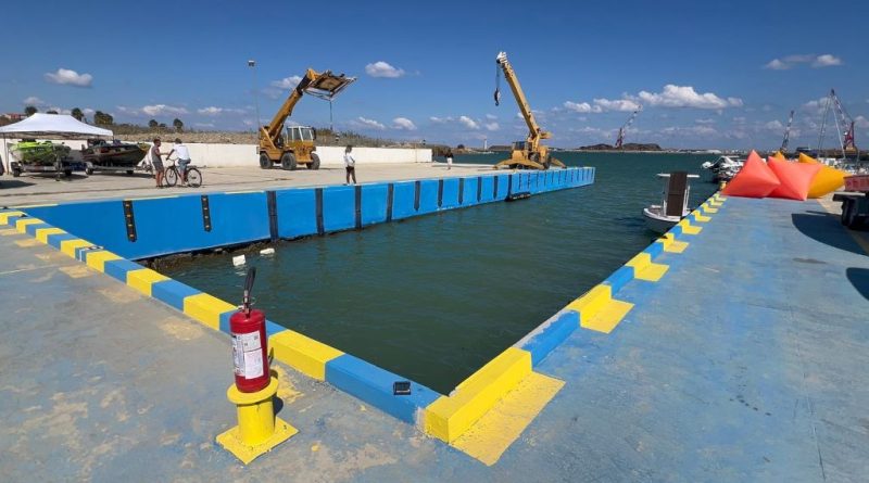 Porto di Corigliano, inaugurata la più grande vasca di alaggio e varo della Calabria
