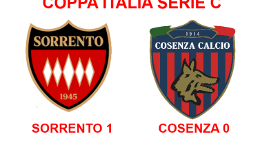 Coppa Italia SERIE C – Il Sorrento vola agli ottavi, Cosenza condannato da un autogol