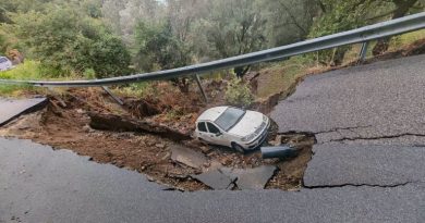 Roccaforte del Greco isolata dopo la bomba d’ acqua: il sindaco Nucera chiede lo stato di calamità