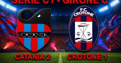 Crotone, che beffa al 94′: una prova di spessore punita solo dal rigore nel finale a Catania