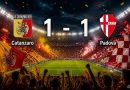 Serie B: Catanzaro-Padova si dividono la posta: 1-1 al Ceravolo a Dorval risponde Varas, un punto che accentua il rammarico giallorosso