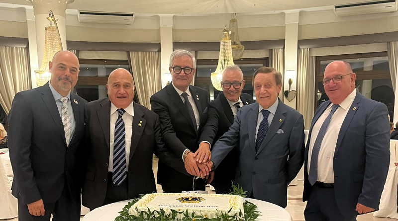 Lions Club Crotone Host: al via il nuovo anno sociale. Piergiorgio Palermo è il nuovo Presidente
