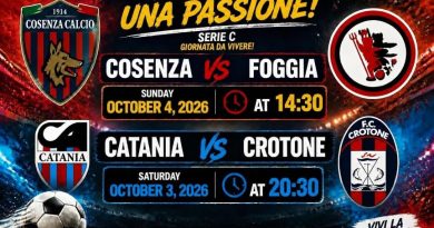 Serie C, l’ottavo turno vale già un pezzo di futuro: Cosenza e Crotone al bivio della svolta