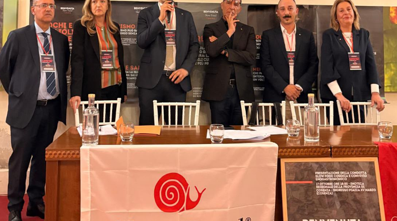 Nasce la Condotta Slow Food Cosenza: il cibo come motore di riscatto e cultura